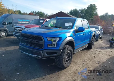 2019 Ford F-150 Raptor из США, поврежденный, VIN 1FTFW1RG5KFC51787